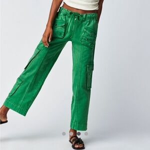 Free People Tahiti Cargo Pants sz L